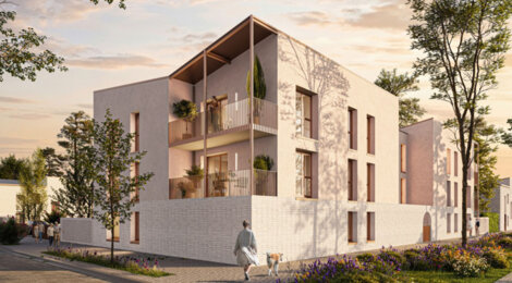 Programme immobilier neuf VILLA DES IMPRESSIONNISTES - Grande-Synthe, cadre de vie verdoyant à proximité immédiate de Dunkerque (59760) - Référence : 17123