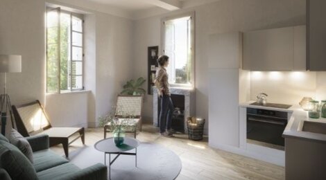 Programme immobilier neuf Villa Marcy - GRASSE - Grasse : appartements neufs du studio au 3 pièces à 15 min du centre historique (06130) - Référence : 14312