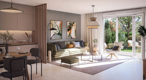 Programme immobilier neuf VILLA ROSALIA - Grasse secteur recherché du Plan de Grasse (06130) - Référence : 14314