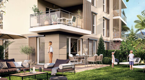 Programme immobilier neuf VILLA ROSALIA - Grasse secteur recherché du Plan de Grasse (06130) - Référence : 14314