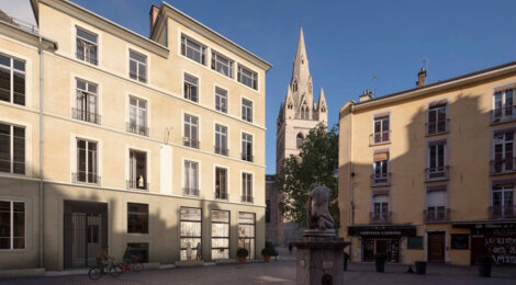 Programme immobilier neuf MAISON GAVIN -  Grenoble : appartements neufs du studio au 5 pièces en déficit foncier (38000) - Référence : 10032