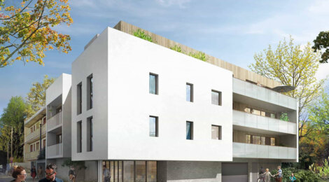 Programme immobilier neuf VILLA CLAIRE - Grenoble, logements neufs et proximité parc Paul Mistral près des tramways C et E (38000) - Référence : 10956