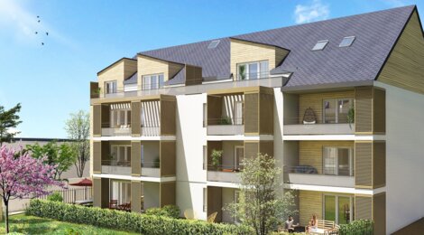 Programme immobilier neuf Les Conptemplations - Gretz-Armainvilliers : Appartements studio–T4 avec terrasses, bibliothèque partagée et parking à 4 minutes de la gare RER (77220) - Référence : 6455