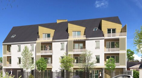 Programme immobilier neuf Les Conptemplations - Gretz-Armainvilliers : Appartements studio–T4 avec terrasses, bibliothèque partagée et parking à 4 minutes de la gare RER (77220) - Référence : 6455