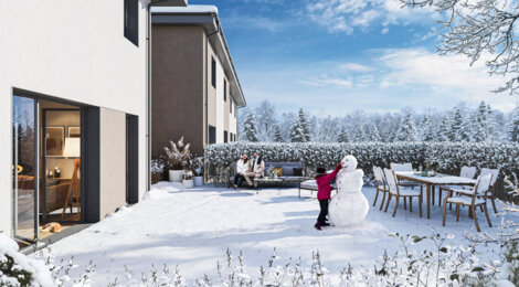 Programme immobilier neuf Les Maisons du Bourg - Grignon près de la forêt et des montagnes (73200) - Référence : 12445