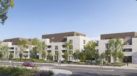 Programme immobilier neuf IZY - Grigny : Appartements T2–T4 avec balcons, jardin paysager et TVA réduite à deux pas de la ligne de bus 80 (69520) - Référence : 11033