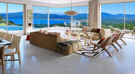 Programme immobilier neuf LES VILLAS DE BEAUVALLON - Grimaud Beauvallon villas de prestige avec vue mer (83310) - Référence : 13603