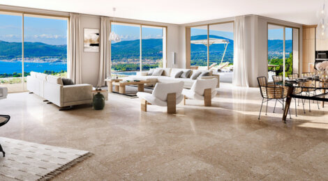 Programme immobilier neuf LES VILLAS DE BEAUVALLON - Grimaud Beauvallon villas de prestige avec vue mer (83310) - Référence : 13603