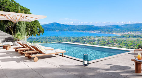 Programme immobilier neuf LES VILLAS DE BEAUVALLON - Grimaud Beauvallon villas de prestige avec vue mer (83310) - Référence : 13603