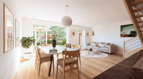 Programme immobilier neuf LE DOMAINE DU CHENE VERT - Guémené-Penfao centre du village proche de la gare de Beslé (44290) - Référence : 12867