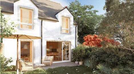 Programme immobilier neuf LE DOMAINE DU CHENE VERT - Guémené-Penfao centre du village proche de la gare de Beslé (44290) - Référence : 12867