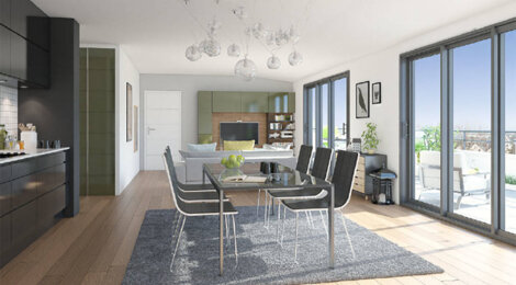 Programme immobilier neuf Le Mauperthuis - Guérande : Appartements studio–T4 avec terrasses, jardins et domotique à deux pas des remparts (44350) - Référence : 14215