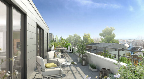 Programme immobilier neuf Le Mauperthuis - Guérande : Appartements studio–T4 avec terrasses, jardins et domotique à deux pas des remparts (44350) - Référence : 14215
