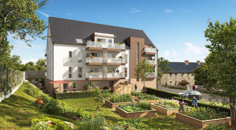 Programme immobilier neuf LES JARDINS DU PRESBYTÈRE - Guichen aux portes de Rennes en 20 min (35580) - Référence : 15294