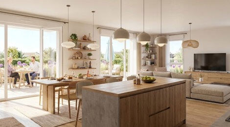 Programme immobilier neuf Astéria - Guidel adresse lumineuse proche océan (56520) - Référence : 17271