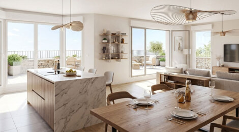 Programme immobilier neuf Villa du Ponant - Guidel appartements lumineux entre centre ville et littoral (56520) - Référence : 17661