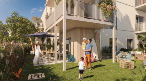 Programme immobilier neuf CALYPSO - Guidel : appartements neufs du 2 au 4 pièces à 5 min des plages (56520) - Référence : 15385