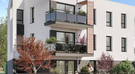 Programme immobilier neuf L'OREE DU BOIS - Guilers : 34 appartements neufs à 15 min de Brest centre et 5 min du centre-ville (29820) - Référence : 11015