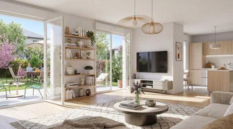 Programme immobilier neuf DOMAINE DES ROCHES - Guipry Messac appartements évolutifs proche gare SNCF (35480) - Référence : 17498