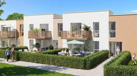 Programme immobilier neuf DOMAINE DES ROCHES - Guipry Messac appartements évolutifs proche gare SNCF (35480) - Référence : 17498