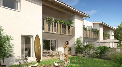 Programme immobilier neuf L'ESQUIREY - Gujan-Mestras à quelques minutes à pied de la plage (33470) - Référence : 14985