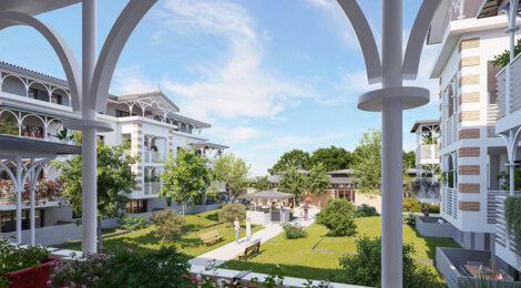 Programme immobilier neuf Clos Pasteur - Gujan-Mestras : appartements neufs 2 à 4 pièces à 8 min de la gare TER et des plages (33470) - Référence : 14982