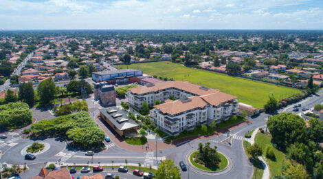 Programme immobilier neuf Clos Pasteur - Gujan-Mestras : appartements neufs 2 à 4 pièces à 8 min de la gare TER et des plages (33470) - Référence : 14982