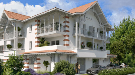 Programme immobilier neuf VILLA MAURESCA - Gujan Mestras appartements proches gare plages et ports ostréicoles (33470) - Référence : 17527