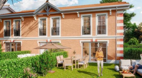 Programme immobilier neuf Les OYATS - Gujan-Mestras résidence de charme au cœur du Bassin d’Arcachon (33470) - Référence : 17847