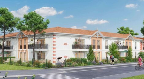 Programme immobilier neuf Les OYATS - Gujan-Mestras résidence de charme au cœur du Bassin d’Arcachon (33470) - Référence : 17847