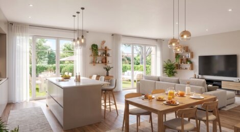Programme immobilier neuf Les OYATS - Gujan-Mestras résidence de charme au cœur du Bassin d’Arcachon (33470) - Référence : 17847
