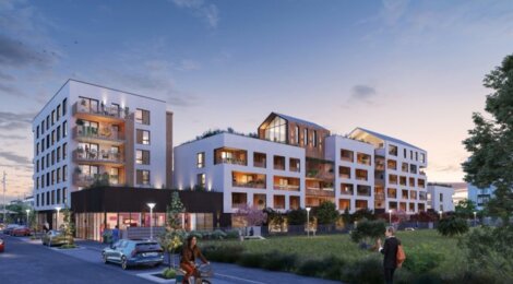 Programme immobilier neuf HIKARI - Haguenau, logements neufs et espaces verts à 10 minutes du centre-ville (67500) - Référence : 15947