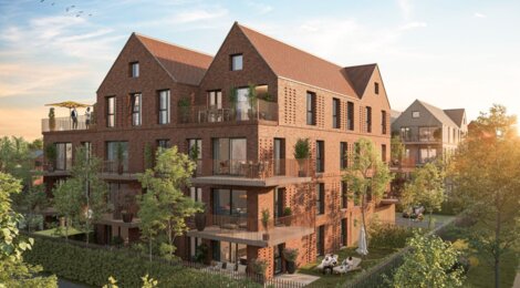 Programme immobilier neuf FLORE & SENS - Halluin : maisons et appartements neufs T1–T5 à 15 min du centre-ville (59250) - Référence : 10877