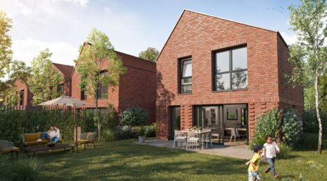 Programme immobilier neuf FLORE & SENS - Halluin : maisons et appartements neufs T1–T5 à 15 min du centre-ville (59250) - Référence : 10877