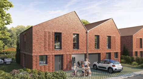 Programme immobilier neuf FLORE & SENS - Halluin : maisons et appartements neufs T1–T5 à 15 min du centre-ville (59250) - Référence : 10877