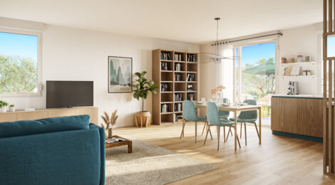 Programme immobilier neuf " Le 20 " - Hardricourt : appartements neufs du studio au 4 pièces à 5 min de la gare (78250) - Référence : 8083