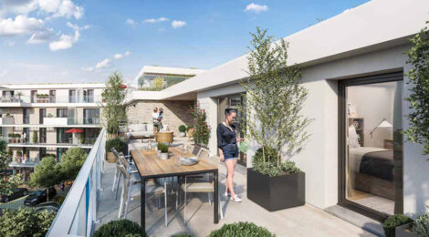 Programme immobilier neuf Millesime - Haubourdin : appartements neufs entre patrimoine historique et quartier dynamique (59320) - Référence : 14862