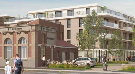 Programme immobilier neuf Millesime - Haubourdin : appartements neufs entre patrimoine historique et quartier dynamique (59320) - Référence : 14862