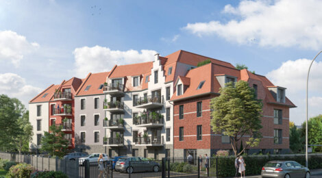 Programme immobilier neuf Résidence Bellevue - Haubourdin résidence neuve en centre-ville (59320) - Référence : 17837