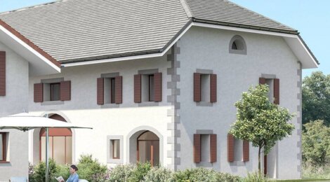Programme immobilier neuf LE CLOS LYLO - Hauteville-sur-Fier : logements neufs T3–T5 à 16 km d’Annecy et de Rumilly (74150) - Référence : 12129
