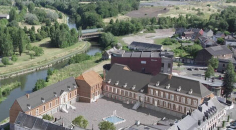 Programme immobilier neuf ABBAYE DES BENEDICTINS - Hautmont : 43 appartements neufs en monument historique, cœur de ville et vue sur la Sambre (59330) - Référence : 15688