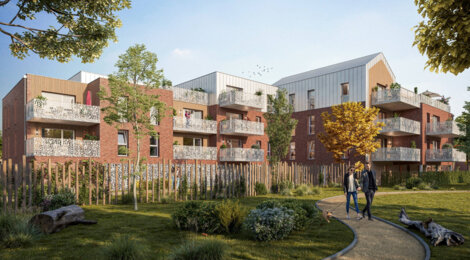 Programme immobilier neuf Siska - Hazebrouck centre-ville proche de la gare et des commerces (59190) - Référence : 15744