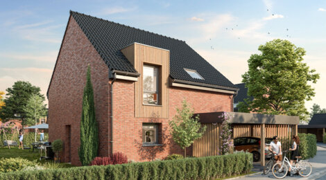 Programme immobilier neuf Les Fanettes - Hazebrouck maisons neuves à proximité de la gare (59190) - Référence : 15743