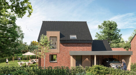Programme immobilier neuf Les Fanettes - Hazebrouck maisons neuves à proximité de la gare (59190) - Référence : 15743