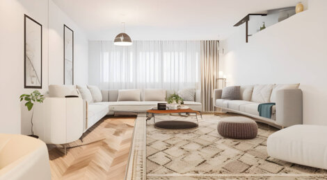 Programme immobilier neuf Villa Saint Charles - Hem : Appartements T2–T4 avec balcons, cœur d’îlot paysager et proximité bourg (59510) - Référence : 14565