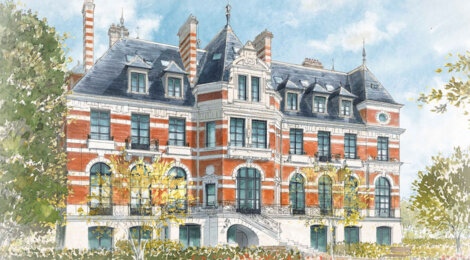Programme immobilier neuf Le Château de la Roseraie - Hem : Appartements T2–T4 avec jardins, cuisines équipées et sécurité renforcée au cœur du Château de la Roseraie (59510) - Référence : 14208