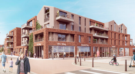 Programme immobilier neuf Heméra - Hem Grand Place à proximité des commerces (59510) - Référence : 15802