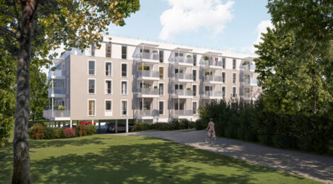 Programme immobilier neuf Coté Parc - Hennebont en lisière du parc botanique de Kerbihan (56700) - Référence : 15690