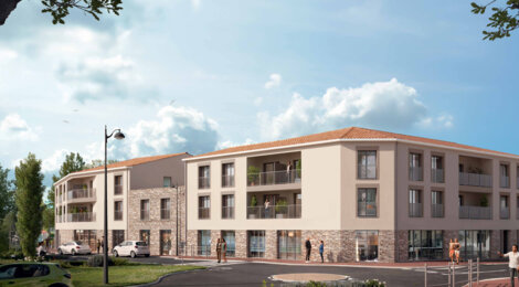 Programme immobilier neuf Calyora - Herbiers proche centre résidence intergénérationnelle (85500) - Référence : 16491