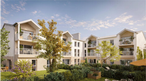 Programme immobilier neuf Villa St Clair - Hérouville-Saint-Clair en plein centre-ville et à quelques minutes de Caen (14200) - Référence : 12696